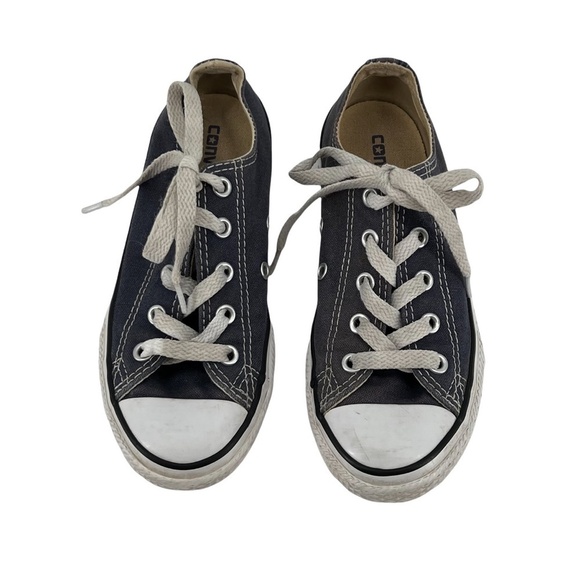 Converse All Star Navy Blue Canvas Sneakers Size 12.5 Kids - Picture 1 of 9